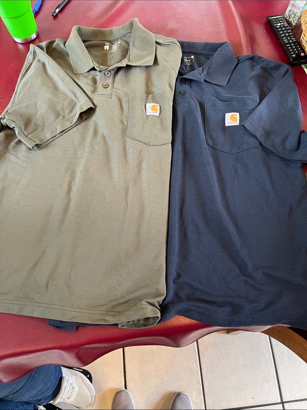 Carhartt Short-Sleeve Pocket Polos